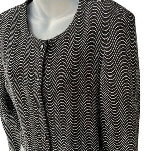 Ronni Nicole cropped black glitter jacket shrug NWT size 14 special Occassion